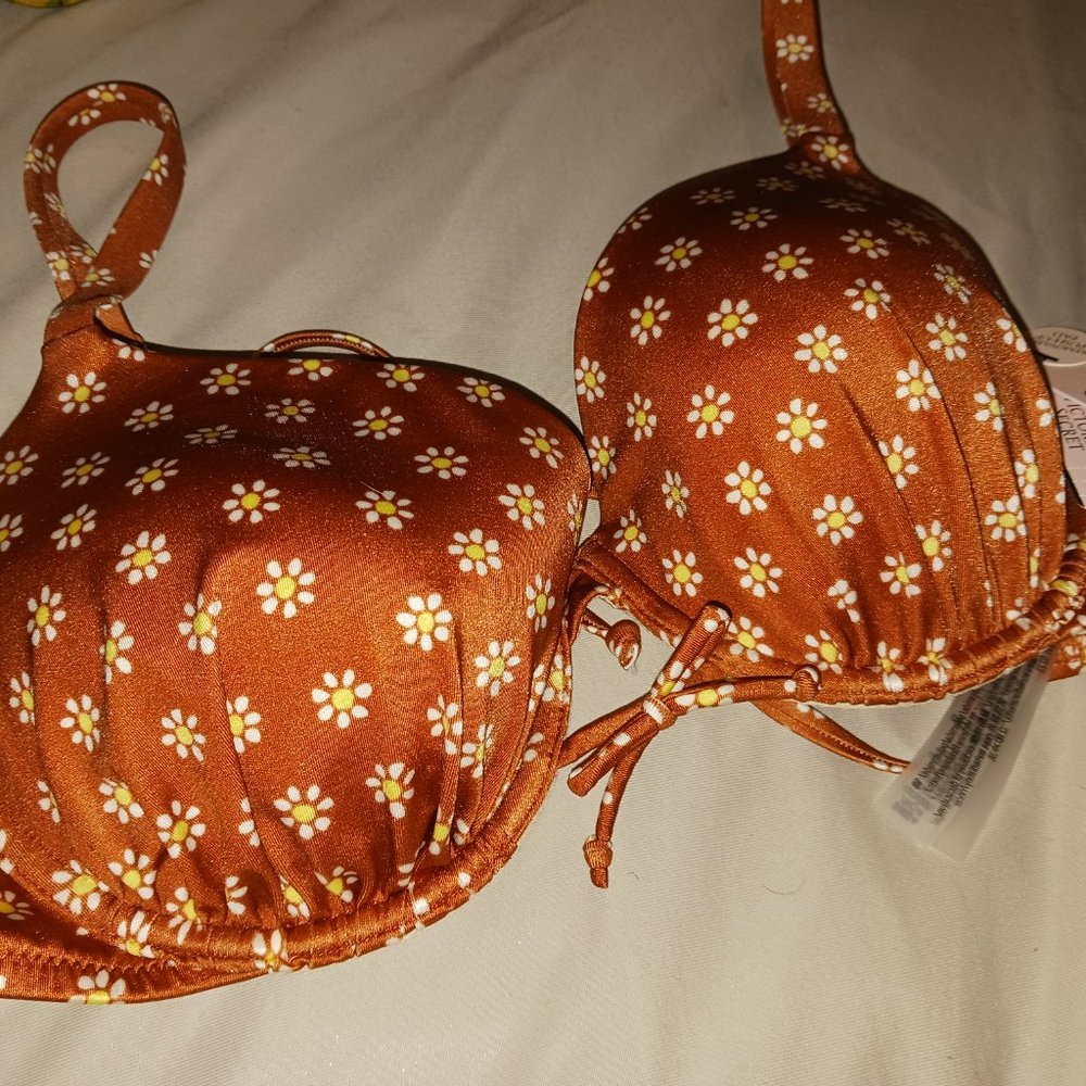 NWT! Ÿictoria's Secret Bikini Top Sz 36C - Picture 6 of 8